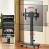 Rotating Mobile TV Floor Stand with Manual Lift