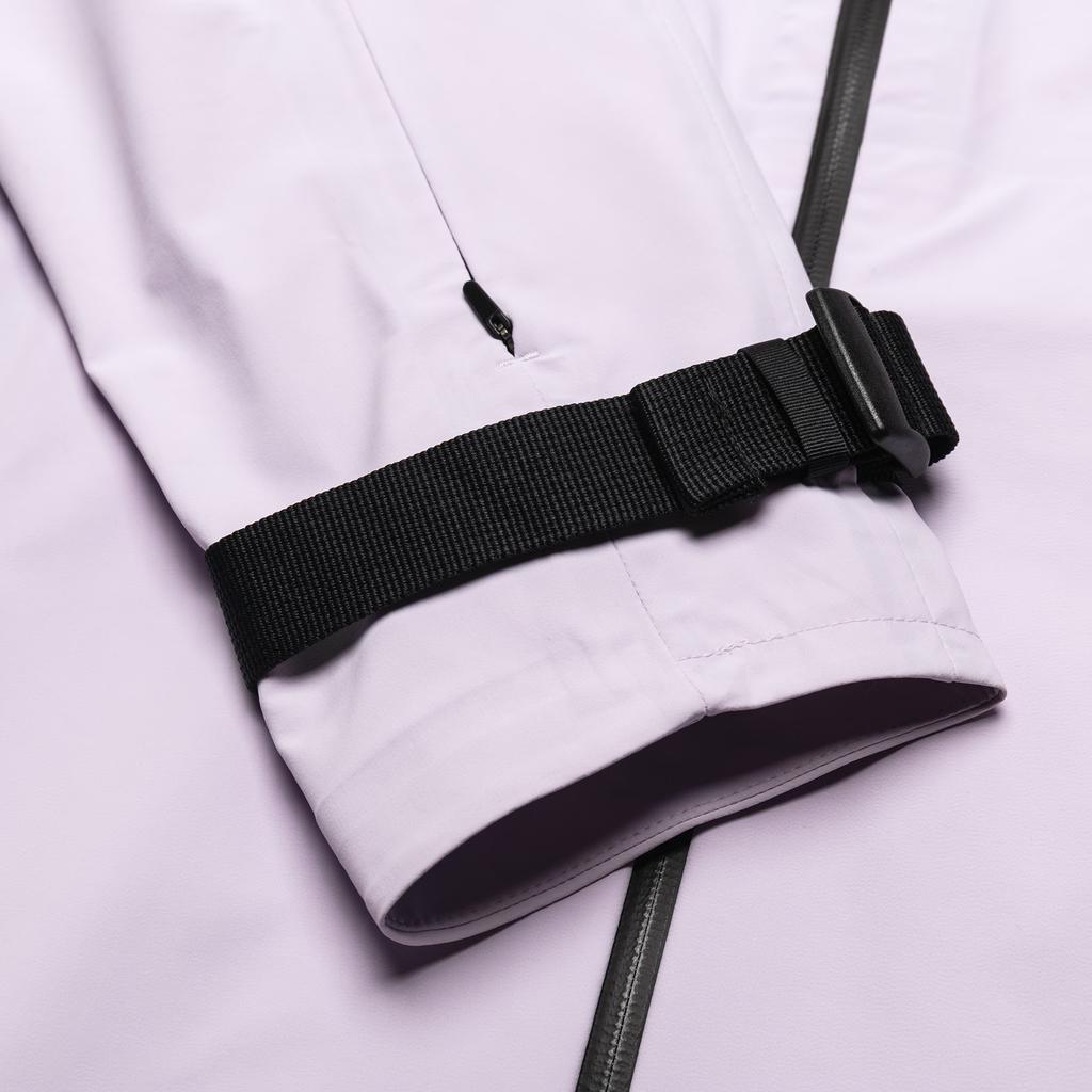 Adidas Myshelter Готов к дождю Уличная мода Универсальная куртка Женская куртка Светло-фиолетовая Многоцветная FT8910
