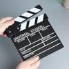 Аксессуары Ручной работы Режиссерская Видео Хлопушка Телевидение Фильм Кино Съемка Реквизит Хлопушка Доска