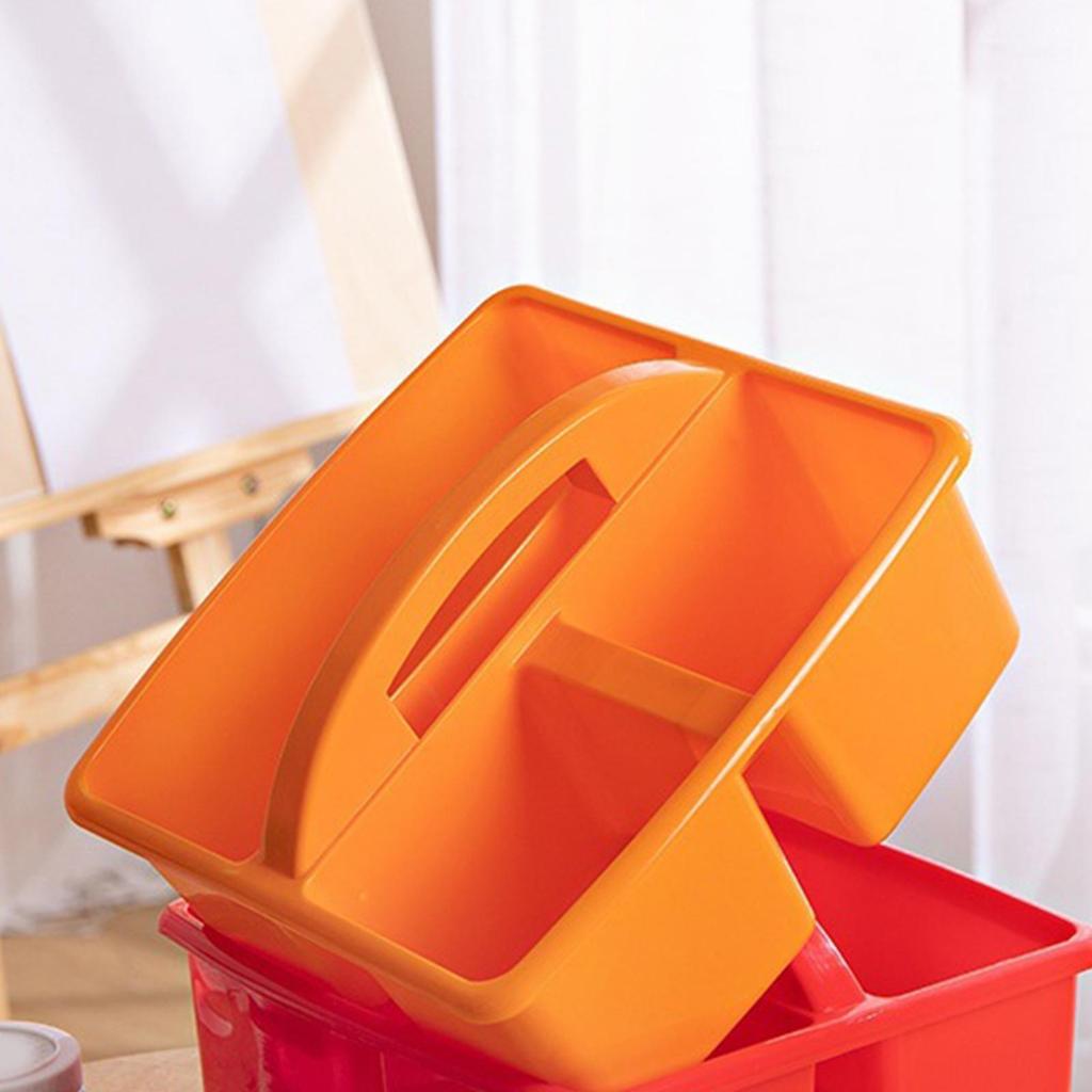 Desktop Compartment Caddy Holder Stackable Case for Crafts Sewing Dorm