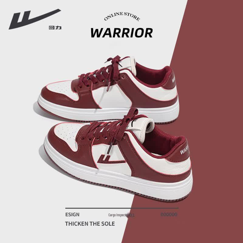 Женские повседневные кроссовки на платформе Warrior с цветовыми блоками