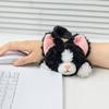 Wrist Pad Curly Cat Doll Pendant Animal German Curly Cat Plush Doll  Birthday Parties