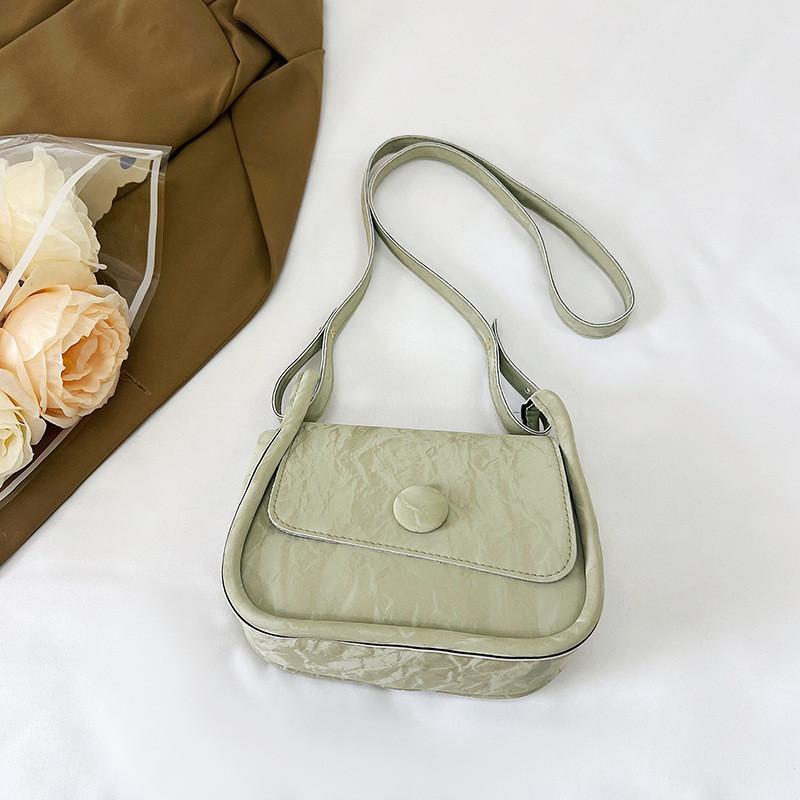 Stylish Vintage 2024 Spring Fashion Small Square Crossbody Bag Trendy Street Style Womens Shoulder Bag