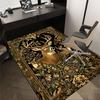 1PC Deer Family Extra Large Non-Slip Floor carpet, Office, family, bedroom, Studio - Large Area Rug,Longlasting Material-K0383