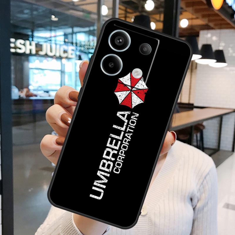 Чехол Umbrella Corporation для Xiaomi Redmi Note 14 Pro 10 11 12 13 15 Pro Plus Redmi 15 10C 12C 13C 14C 15C