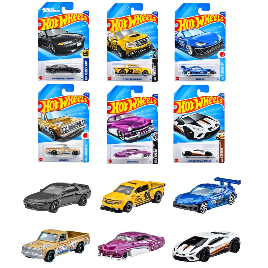 Hot Wheels Basic Car Assortment 36 Cars Box Sale Vehicle Toy Mini Car 3 Years Old and Up Multi 98PB-C4982