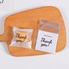 100 Pcs Mini Small Cute Thank You Package Button Biscuit Packaging Machine Sealing Cookie Snack Candy Sugar Bags