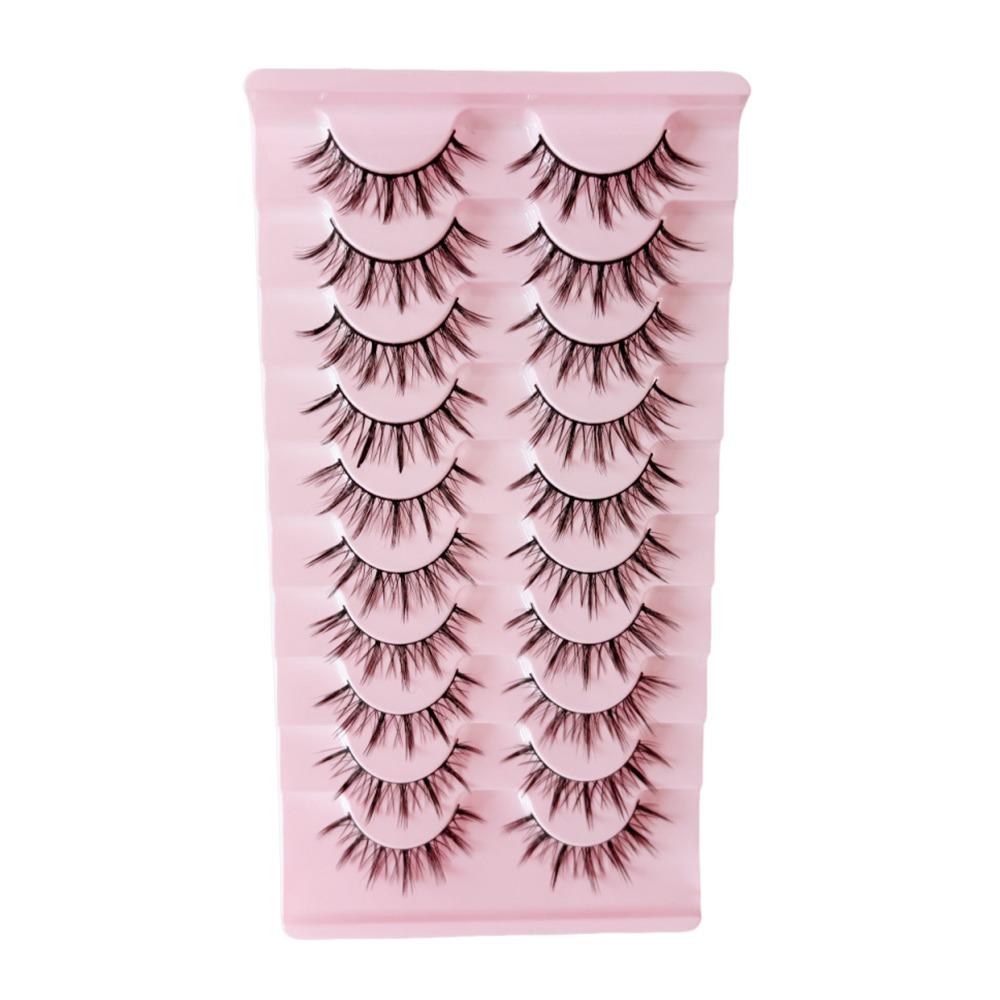 5/10 Pairs Soft False Eyelash Extension Dramatic Mink Eyelashes Beauty Faux Cils Eyelash Extension
