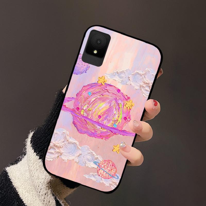 Cases For TCL 502 Capa K11 T432W Soft TPU Silicone Phone Back Protective Cover For TCL 505 For TCL 503 501 Bumper Fundas Animals