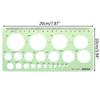 Measuring Tool Circles Oval Multi Shaped Template Ruler Curve Ruler Geometric Ruler Drawing Ruler