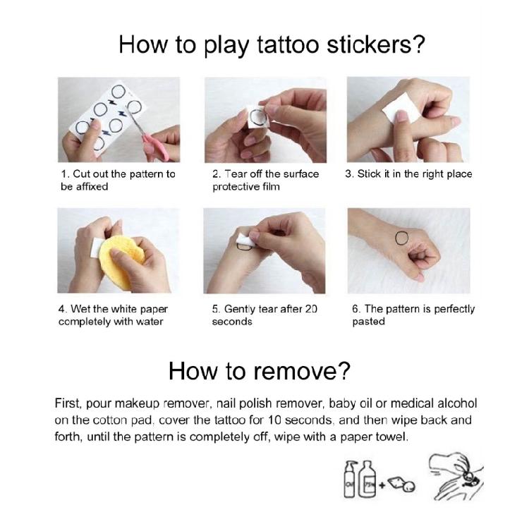 Set of 10 Temporary Stickers for Kids Halloween Themed Decals Costume Decoration Waterproof Body Art Accessories