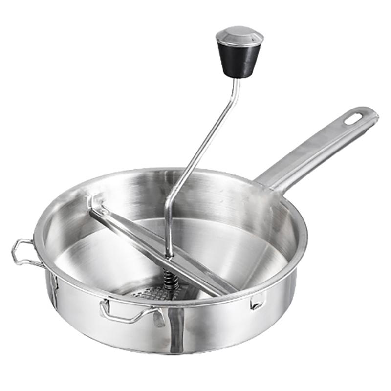 Multifunctional Stainless Steel Food Mill Rotary Mill Vegetable Strainer Potato Tomatoes Masher Grinder With Milling Discs