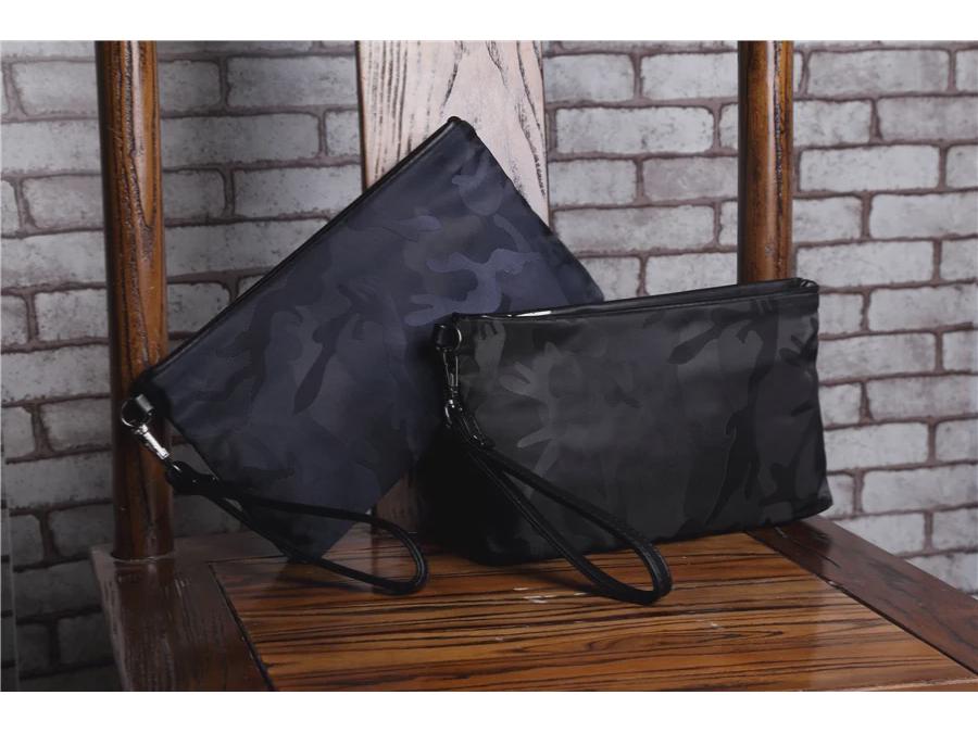 Men's Splash-Proof Business Casual Envelope Clutch & iPad Bag - Korean Fashion Handbag
