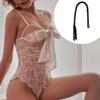 BDSM Длинный хлыст с бахромой SM Игрушка для дисциплины для игры на ощущения Ролевые игры Эргономичная ручка Дискретный взрослый секс-инструмент для исследования парами