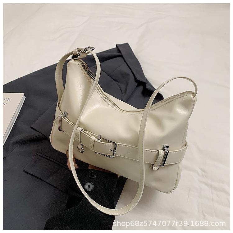 Fashion tote bag women's 2025 new retro Korean version ins niche design shoulder messenger bag personalized commuter bag