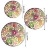 Stress Relief Floral Picky Pad Anxiety Toy Pad Pick Pad Fidget Decompression Toy  for Adults Kids