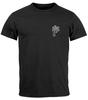 Men's T-Shirt Palm Tree Logo Print Summer Badge Emblem Minimal Line Art Fashion-