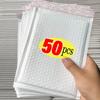 Wholesale White Bubble Envelopes Bag Waterproof Foam Bubble Mailers Shipping Envelope Bags Plastic Self Sealed Packing Pouches