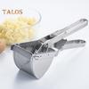 Potato Presser Large Capacity Rust-proof Long Lasting Good Dishwasher Safe Potato Tomato Carrot Masher for Home