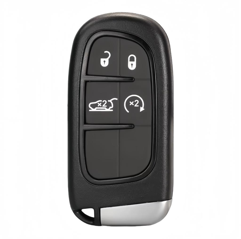 Xjmynb Для Jeep Grand Cherokee Dodge Ram 1500 Journey Dart Challenger Durango 2/3/4/5 Кнопок Пульт Дистанционного Управления Автомобильным Ключом Чехол Брелок