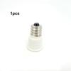 1/2/5 шт. от E12 до E14, цоколь светодиодной лампы, адаптер, переходник, держатель лампы, разъем розетки, адаптер, белый