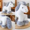 Милая мультяшная пони, животное, плюшевая игрушка, украшение для детской комнаты
