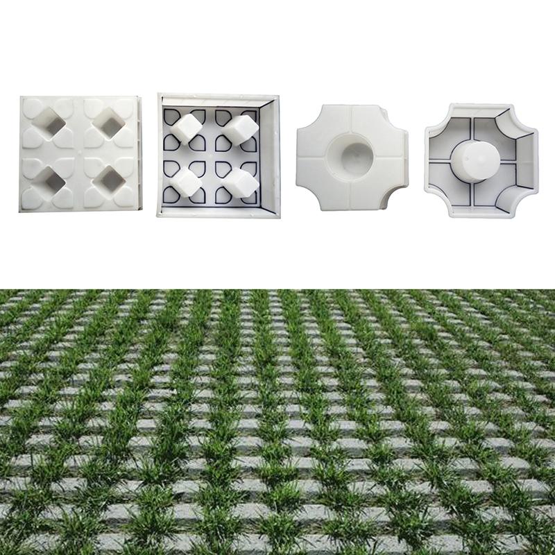 Несколько форм садовый пластиковый кирпичный пресс-форма для укладки тротуарной дорожки Diy Path Maker