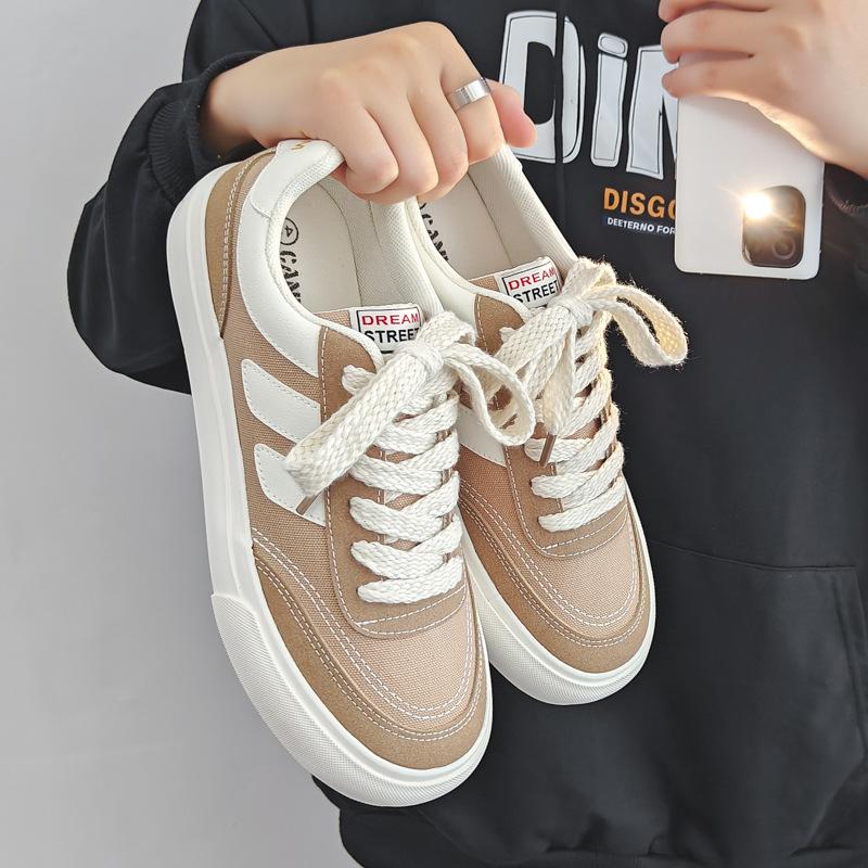 Новые японские парусиновые туфли Niche Design Casual Universal Ins Board Shoes Trendy Breathable Wear Resistance Light And Comfortable