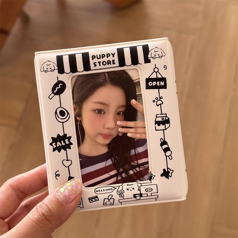 3 Inch Card Album 16 Internal Pages Idol Card Collect Book Mini Collectible Card Album