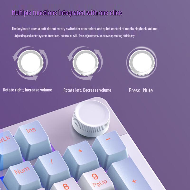 Dareu EK815PRO-RT Magnetic Axis Gaming Mechanical Keyboard