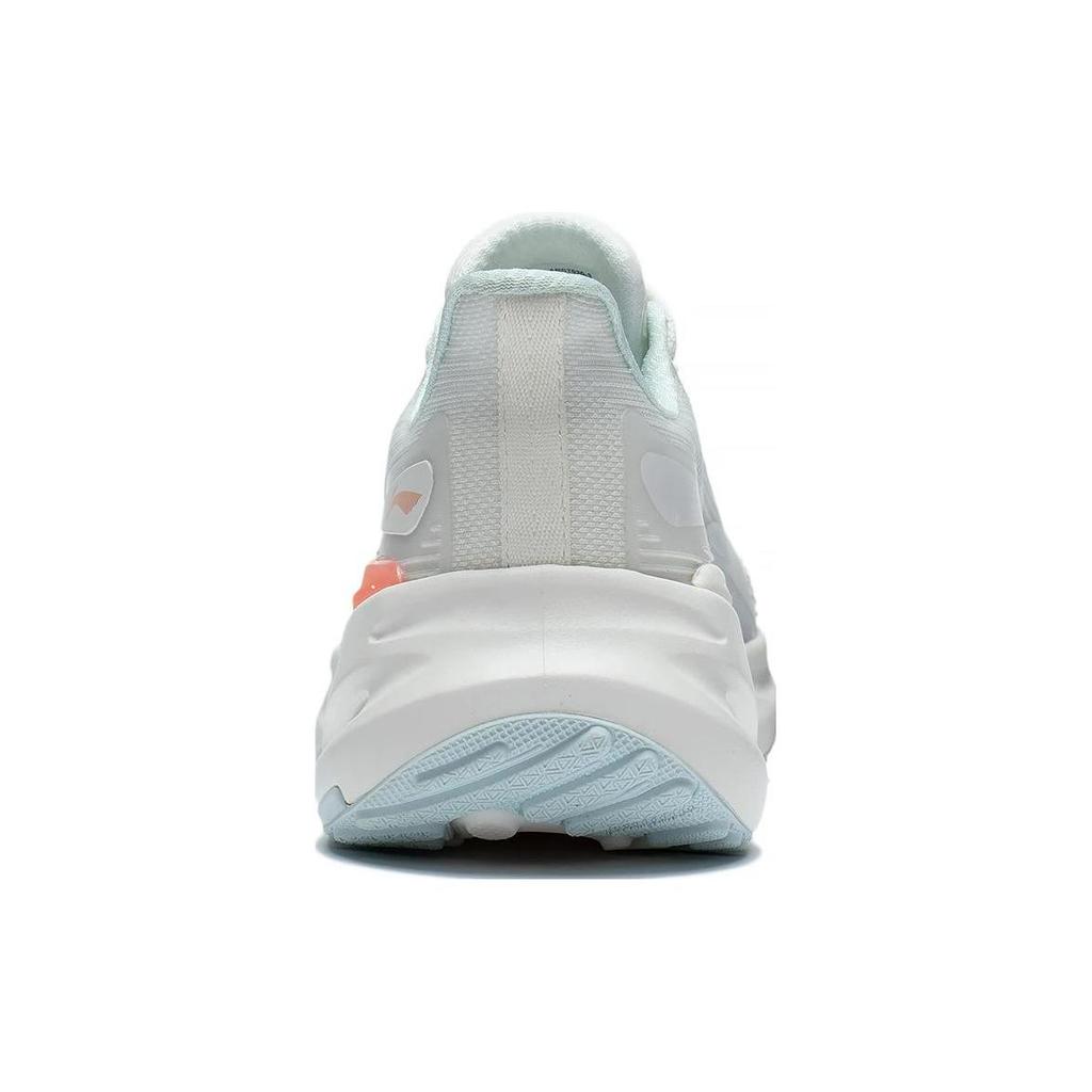 Li Ning Vibe 2.0 Амортизация Устойчивость к истиранию Отскок Низкие Беговые кроссовки Женские Бело-синие ARST030-3