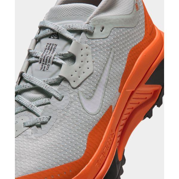 Nike Acg Zegama Trail GORE-TEX Водонепроницаемые Треккинговые Легкие Серебристые Безопасный Оранжевый Унисекс Кроссовки Черные Summit-White IO7932-001