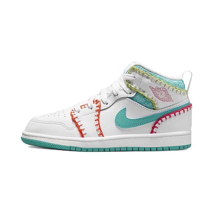 Jordan Air Jordan 1 Kids' Basketball Shoes Pre school DM9648-100