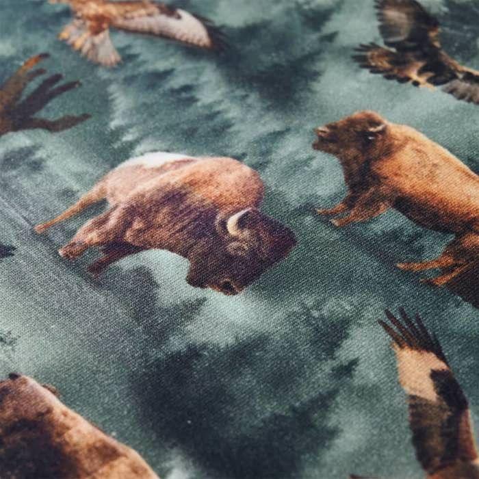 Sweatshirt pour enfants vert foncé 92/104/116/128/140