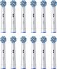 Braun Pro Replacement Soft Sensitive Oral-B Brushes, Ultra-Fine Bristles, Clean, 12-Pack, EB60X-12 [Used]