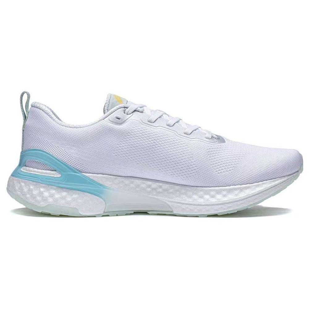 Li Ning Yue Ying Element Cushioning Wear Resistant Rebound Low Top Running Shoes Men Sneakers White Blue Yellow ARHT007-5