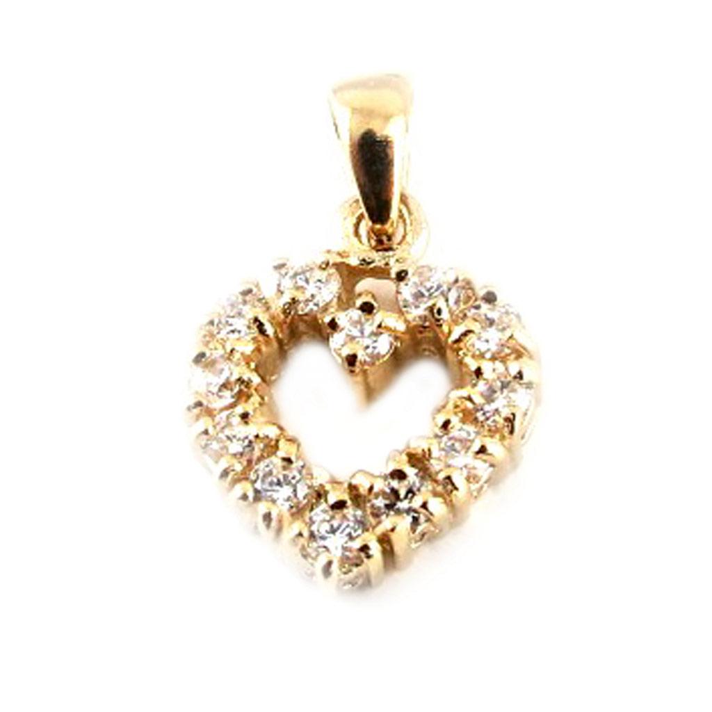 Les Trésors De Lily [E0244] - Кулон «Love Desire» из белого золота