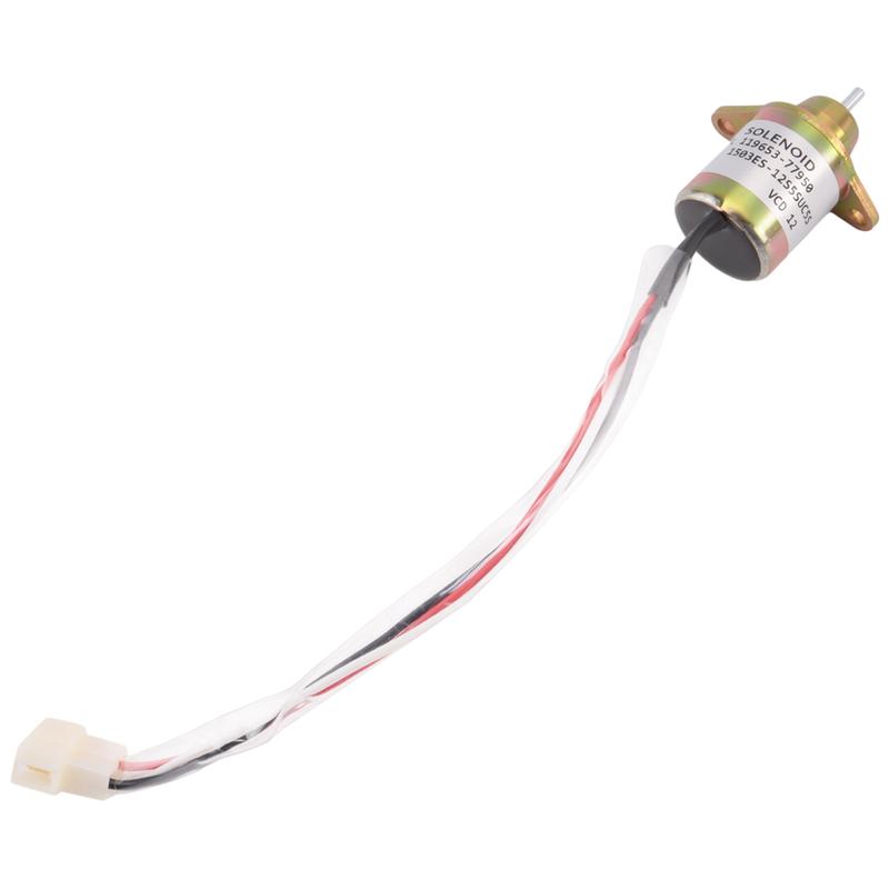 Электромагнитный клапан отсечки топлива 12В для двигателя Yanmar 119653-77950