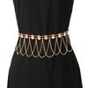 Tassel Waist Chain, Exotic Multi-Layer Diamond Waist Chain, Dance Performance Accessories