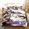 Anime Captain Tsubasa Bedding Set,Duvet Cover Comforter Bed Set Quilt Cover Pillowcase,King Queen Twin Size Boys Girls Adults