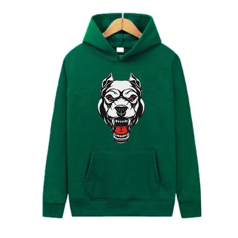 Осенне-зимняя новая персонализированная одежда с принтом волка и животных для мужчин и женщин, толстовка с капюшоном для любителей, пуловер, спортивная толстовка для бега