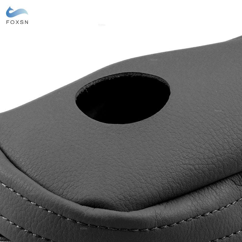 2 шт. черные автомобильные аксессуары из микрофибры, кожа водителя, подлокотник сиденья пассажира, накладка на ручку для Honda CRV 2007 2008