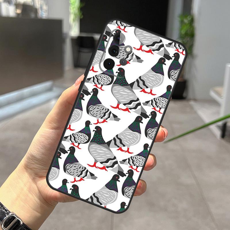 The Pigeons Case For Samsung Galaxy A22 A32 A52 A15 A16 A05 A26 A36 A56 A53 A33 A13 A34 A54 A14 A35 A55
