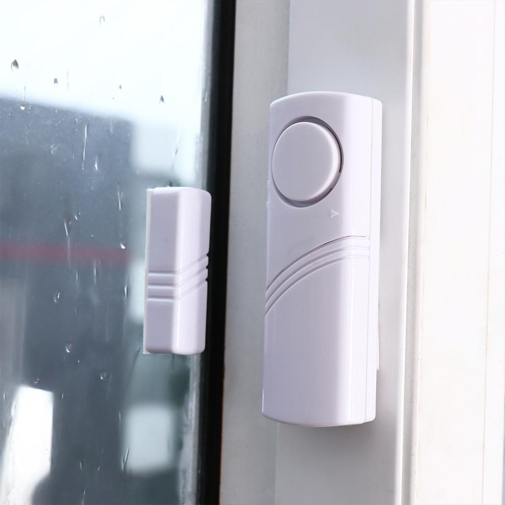 Беспроводная охранная сигнализация от взлома Белый датчик Сигнализация Система безопасности Защита