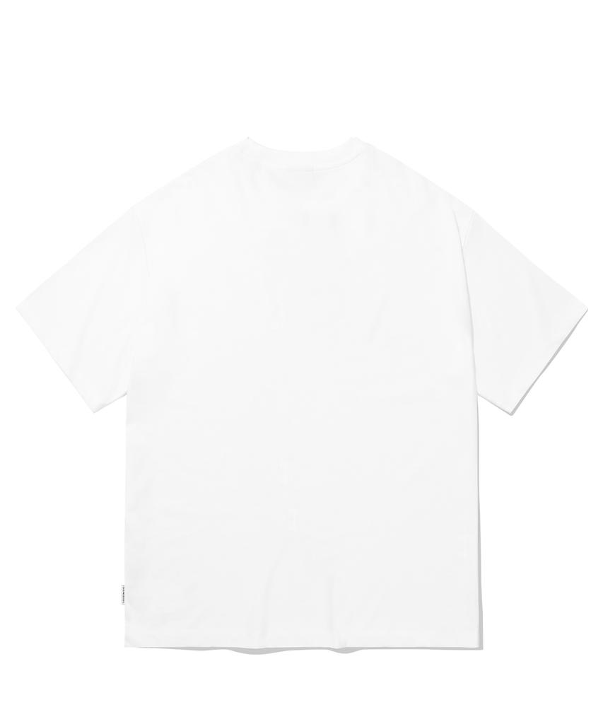 GAINSBORO Number Spray T-Shirt_White