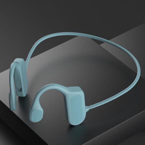 BL09 Bluetooth-совместимые наушники с открытым ухом и низкой задержкой, перезаряжаемая костная проводящая стереобеспроводная гарнитура для занятий спортом