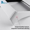 Leather Rear Screen Frame Protective ABS Cover for Tesla Model Y YL Juniper Launch 2025 2026 2027-Up Model 3 Highland 2024-UP