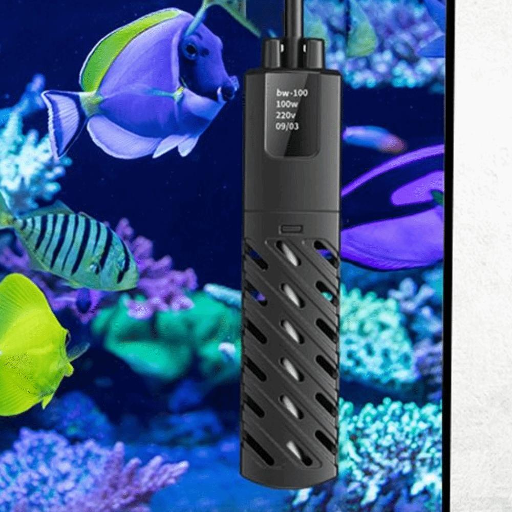 Low Water Level Aquarium Submersible Heater Quartz Glass Aquarium Thermostat Aquarium Supplies