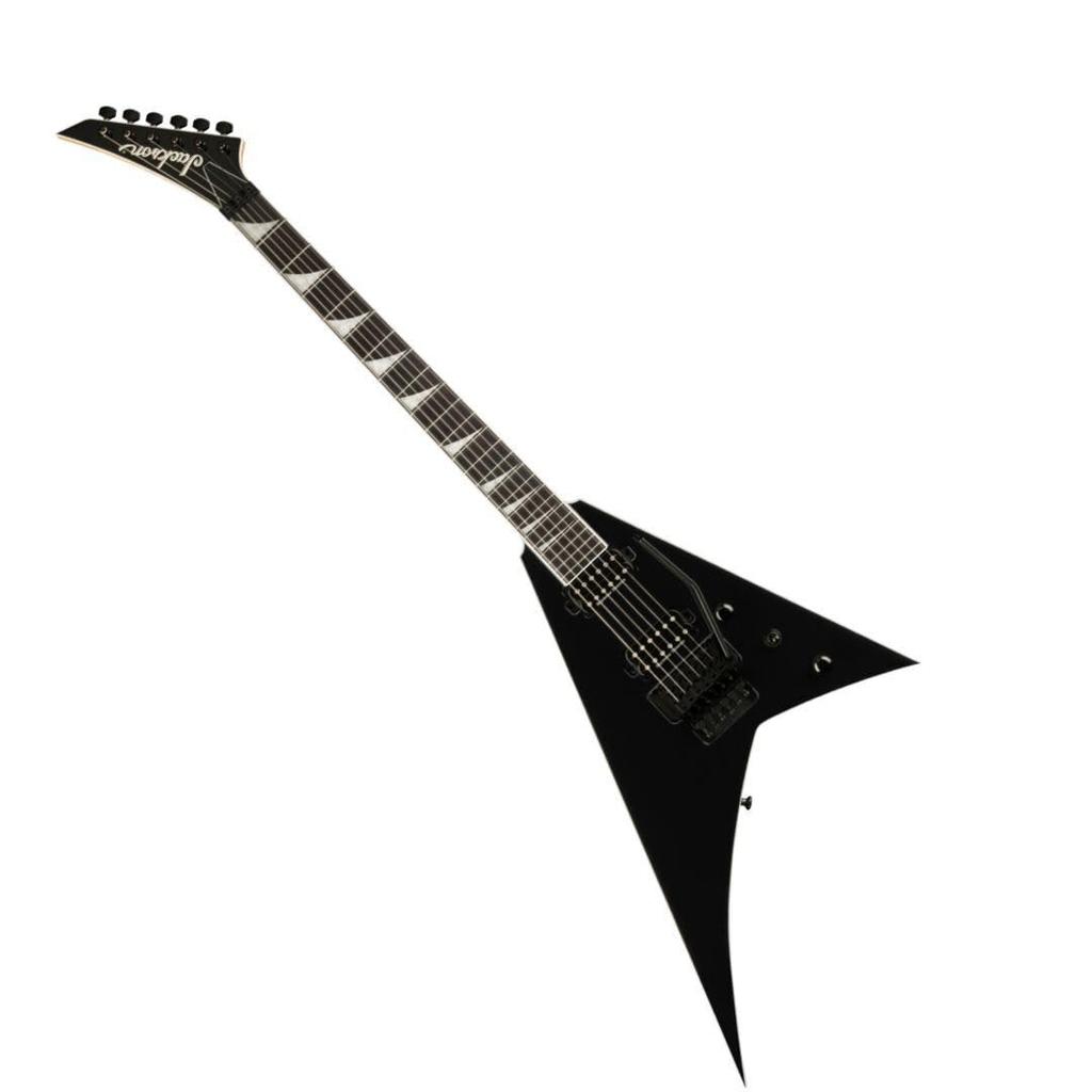Серия Plus Rhoads RR24 Эбоновая накладка грифа Глубокий черный Jackson Jackson/Pro