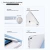 Совместимый с iPad Air 11 дюймов 10-го поколения и iPad Pro 12,9 дюйма, прозрачный чехол Y-Fold